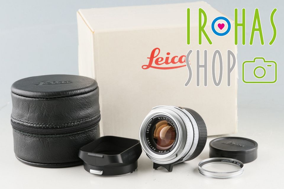 LEICA/ライカ E.Leitz レンズ SUMMICRON 5cm F2 初代・沈胴/Mマウント ズミクロン 空気レンズ § 55A70-16 7277 Ernst Leitz GmbH Summicron 5cm 2 DR Leica ライカ DBP ERNST