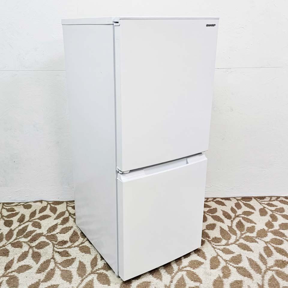 関東一円送料無料】シャープ 2ドア冷蔵庫 SJ-D15J-W/152L/つけかえ  