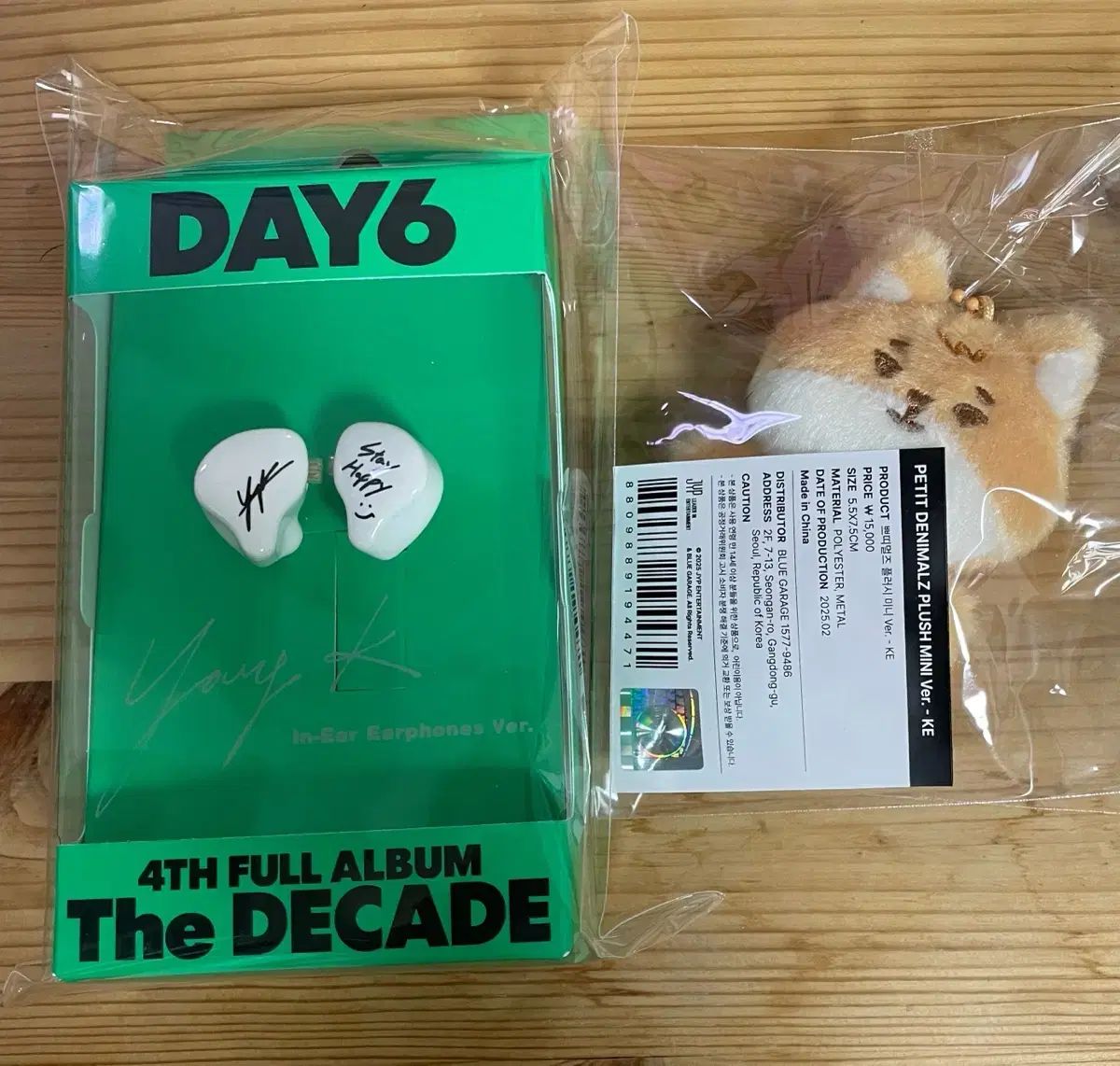 DAY6 The DECADE インイヤーver. ヨンケイ Young K DAY6 The DECADE In