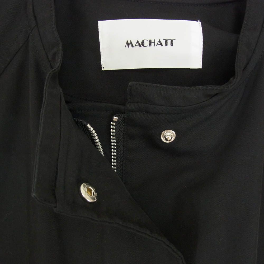 マチェット MACHATT ボリュームスリーブ ノーカラー ブルゾン