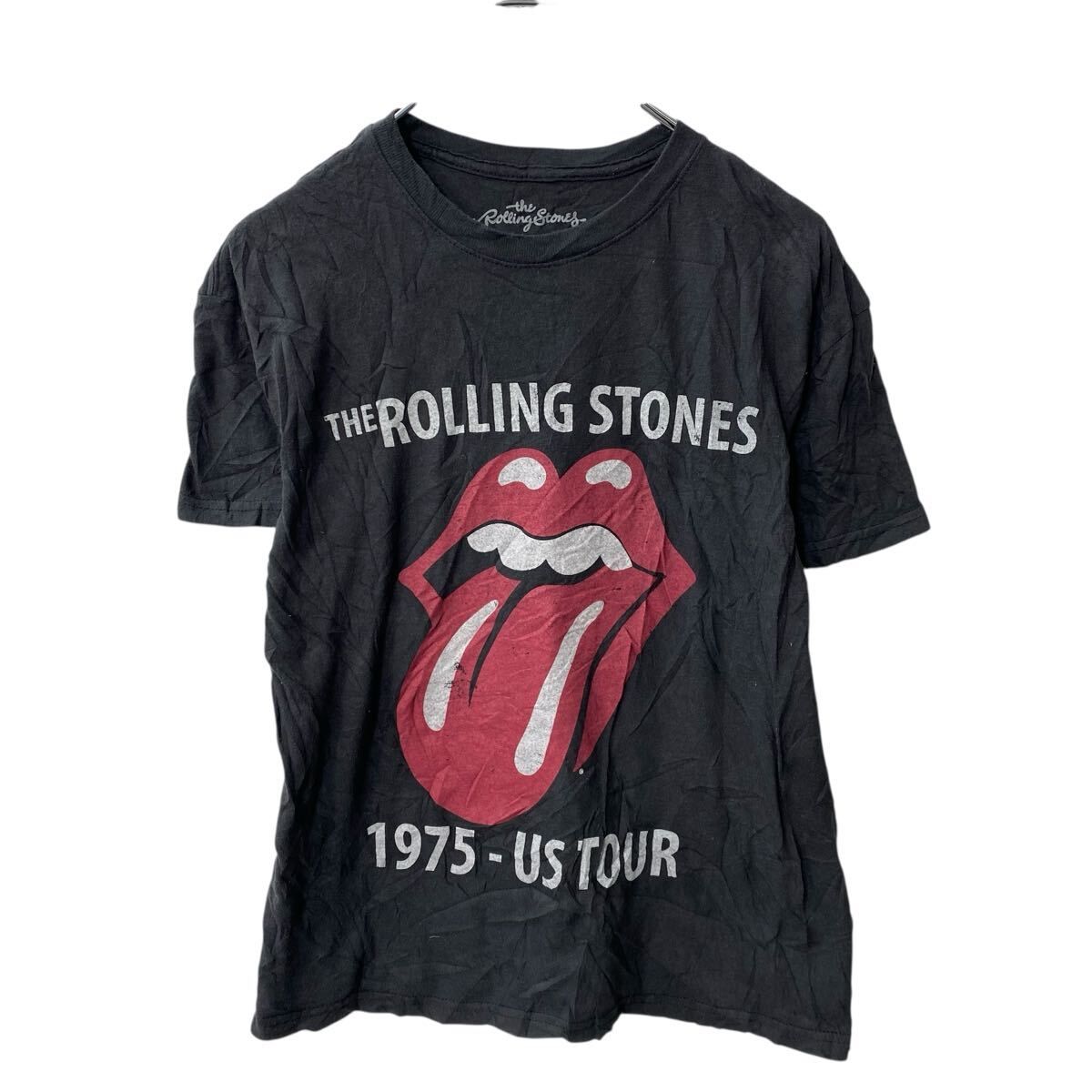 ローリング・ストーンズ Tシャツ ブラック Tシャツ メンズ ブランド ローリングストーンズ バンドT