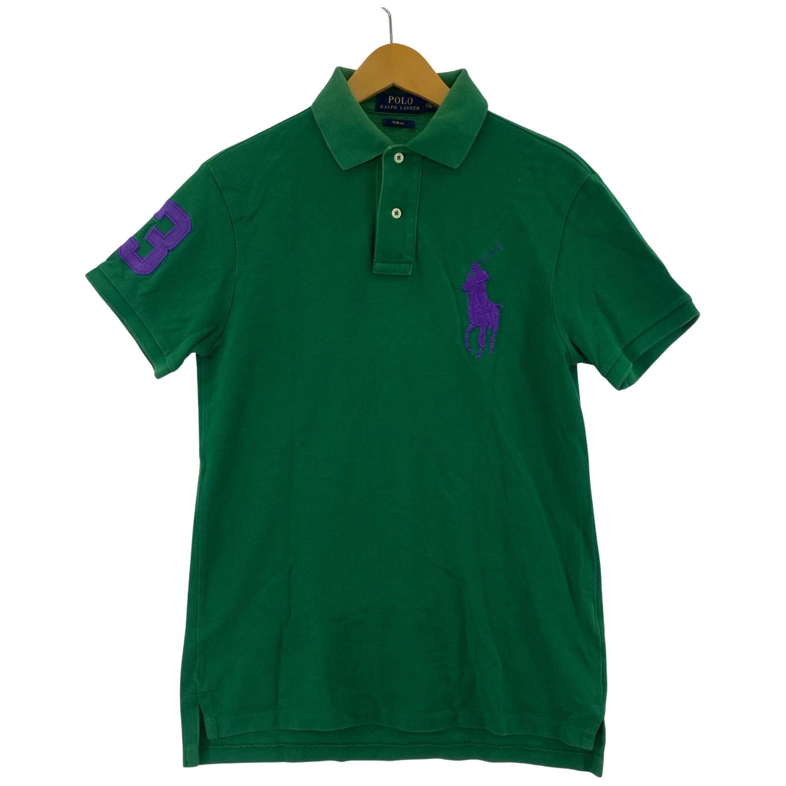 新品未使用 ポロラルフローレン ポロシャツ ロゴ刺繍 ワンポイント グリーン M 楽天市場】POLO RALPH LAUREN ポロ ラルフローレン ポロシャツ