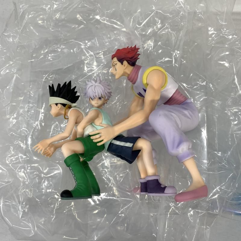 BANDAI - 【中古】開封/本体ｷｽﾞ）ラストワン賞 ゴン×キルア×ヒソカ Revible Moment ｢一番くじ HUNTER×HUNTER GREED ｣[91][240091385651] 中古】開封/本体ｷｽﾞ）ラストワン賞 ゴン×キルア×ヒソカ Revible