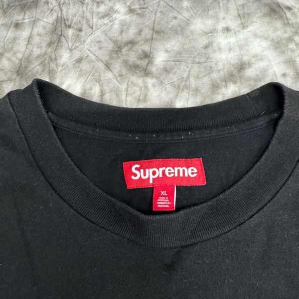 (美品) Supreme スモールボックスロゴ ブラック 長袖カットソーSサイズ Supreme/シュプリーム【24SS】Small Box Logo L/S Tee/スモール