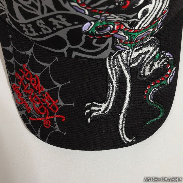Ed Hardy エドハーディー ツイルメッシュCAP EDH-2416 刺繍 プリント