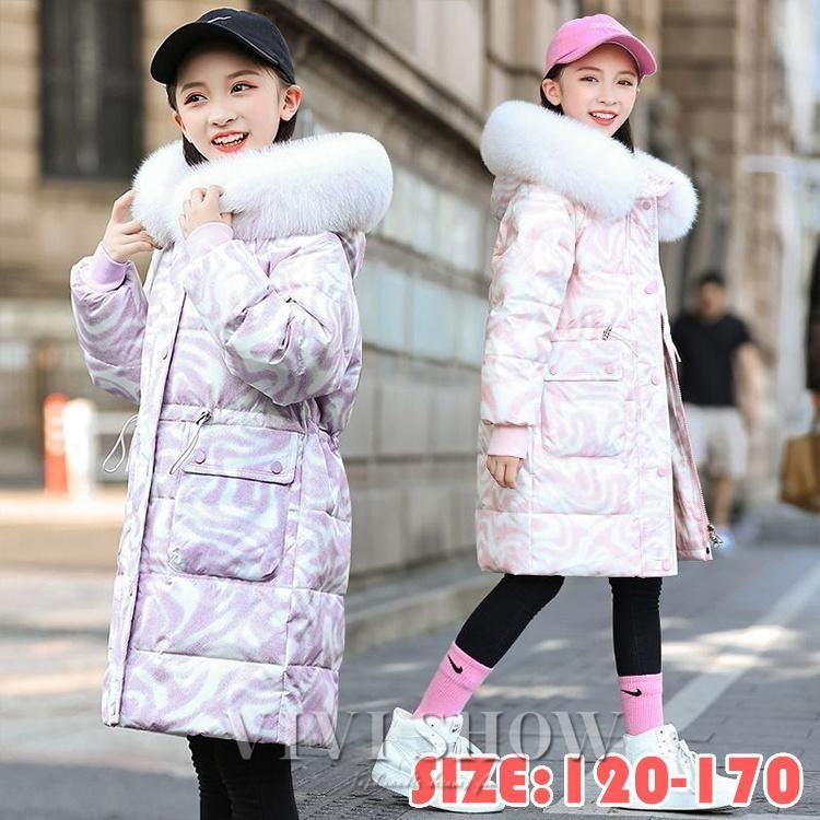 中綿コート キッズ 子供服 女の子 冬服 子供コート アウター 厚手 ダウン風コート キッズコート ロングコート 中綿ジャケット フード付き 暖かい 防寒 zzza36188babc