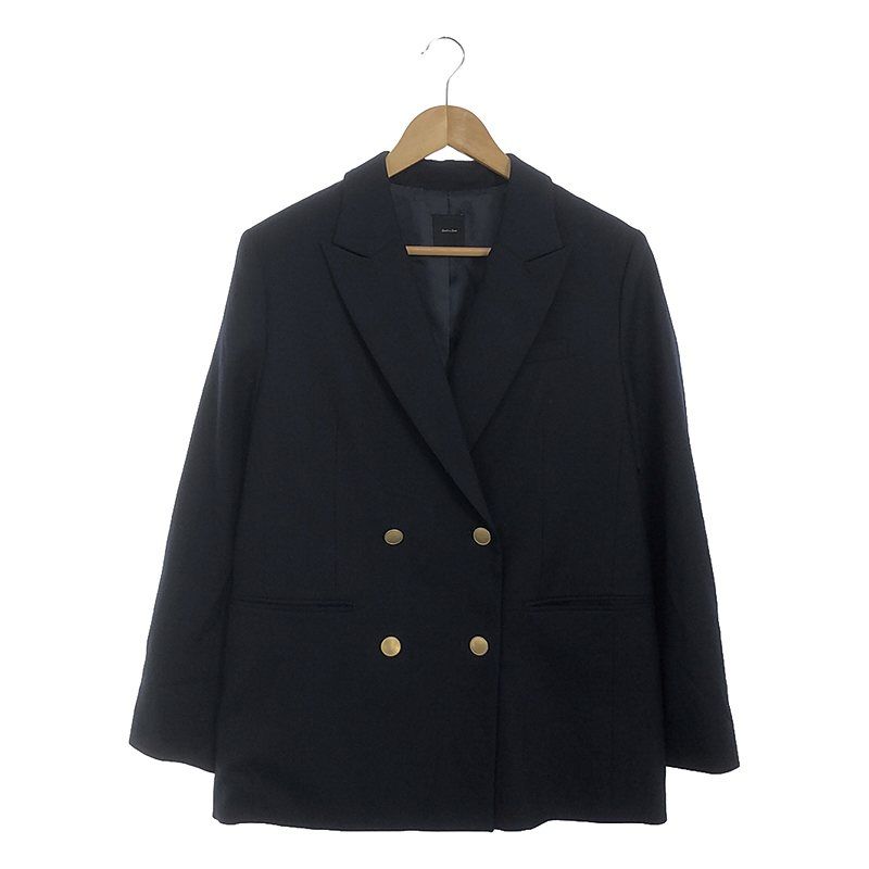 Spick & Span ミルドクロスピークドラペルジャケット 2023AW Spick & Span（スピックアンドスパン）の「ミルドクロスピークド
