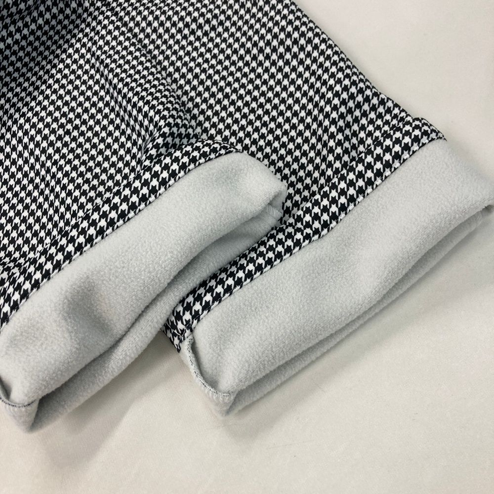 新品 ラッセルノ ゴルフ ウィンド ストップ ロング パンツ ブラック XL 6 KISS ON THE GREEN ゴルフウエアー レディース パンツ チェック