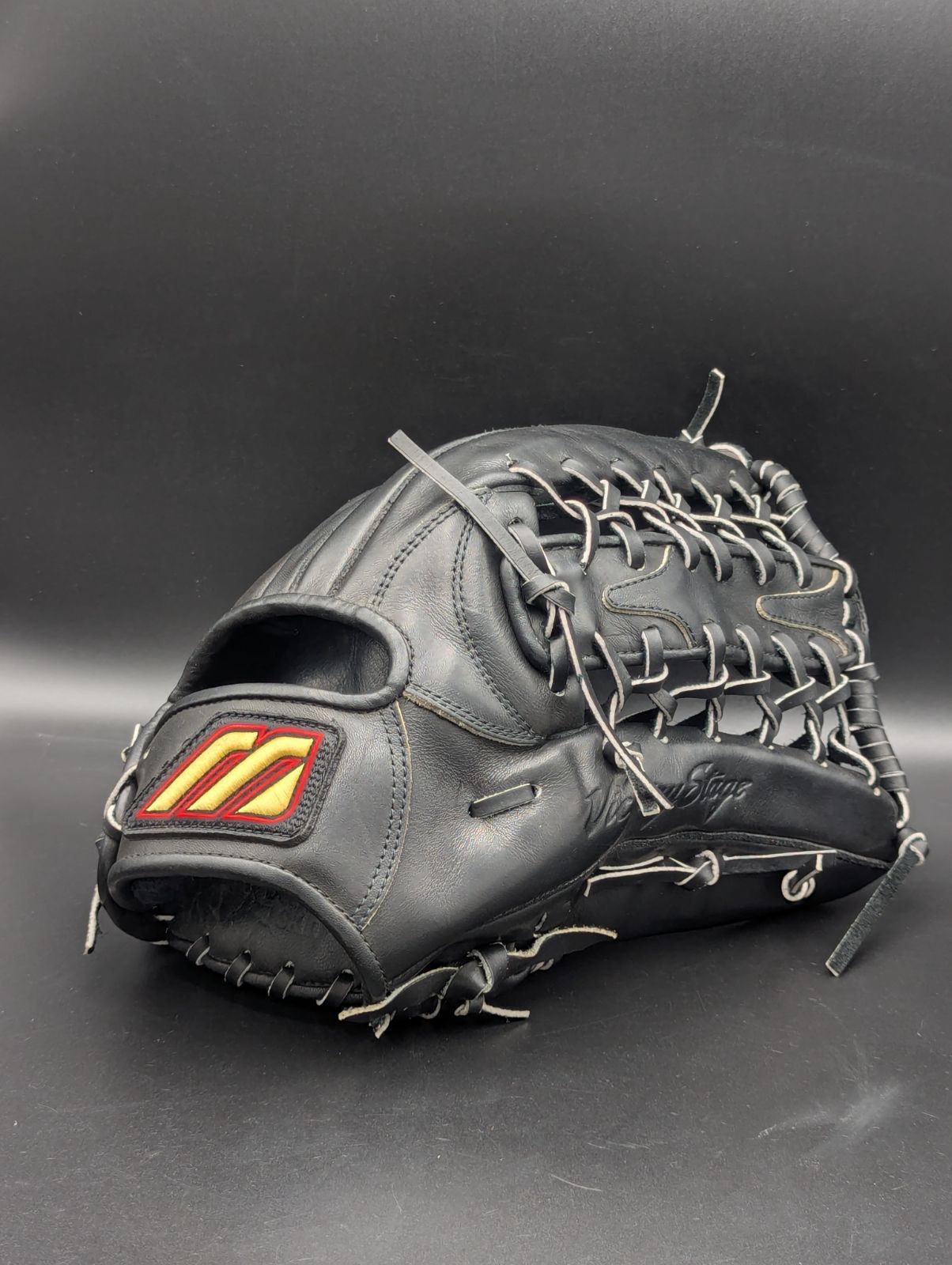3千円OFFクーポン配布中 全紐交換無料 ビッグMラベル 全紐交換済 硬式外野手用 ミズノ ビクトリーステージ | Mizuno VictoryStage 2GW-11117 リバイバルカスタムグローブ 本体 ブラック ｜ G-LOVE LIBERTY