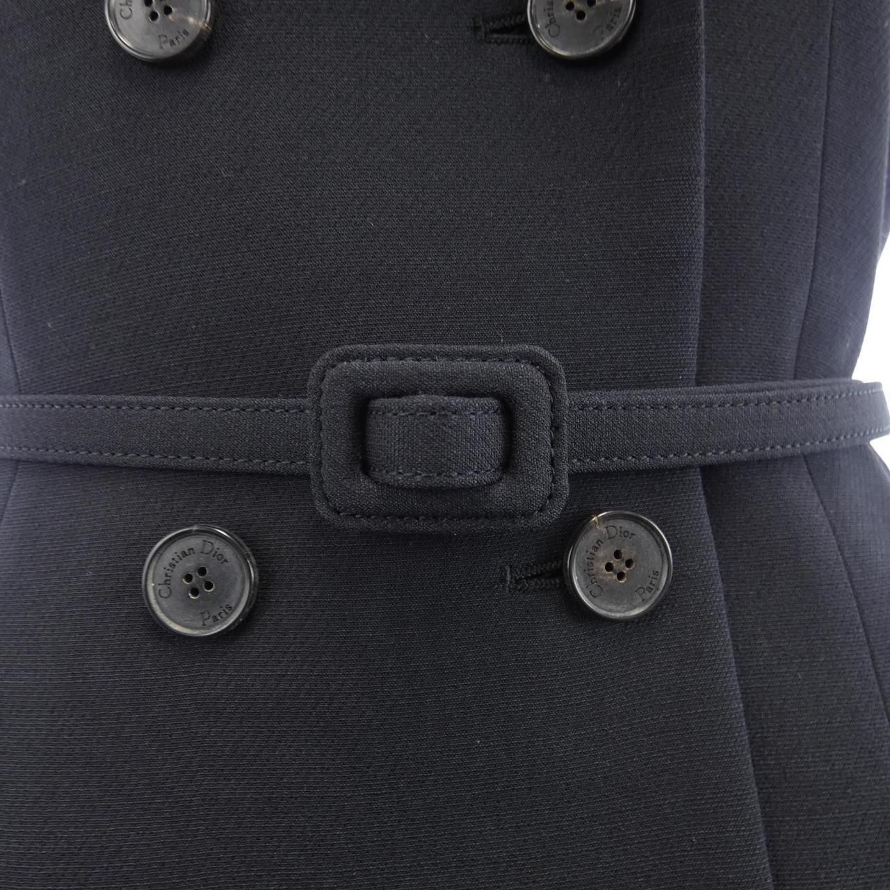  クリスチャンディオール DIOR ミディ ブレザードレス ロングベスト ニットベスト ベスト ジレ ビスチェ