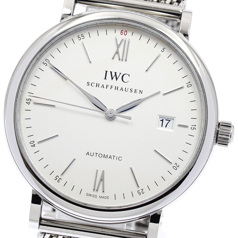 IWC IWC SCHAFFHAUSEN IW356501 ポートフィノ デイト 自動巻き