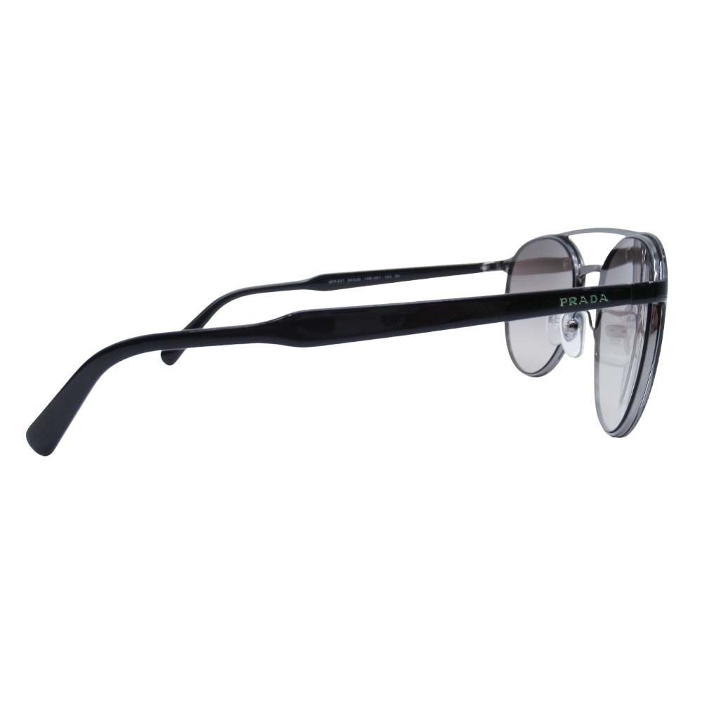 新品同様 PRADA プラダ サングラス ボストン型 ダブルブリッジ  