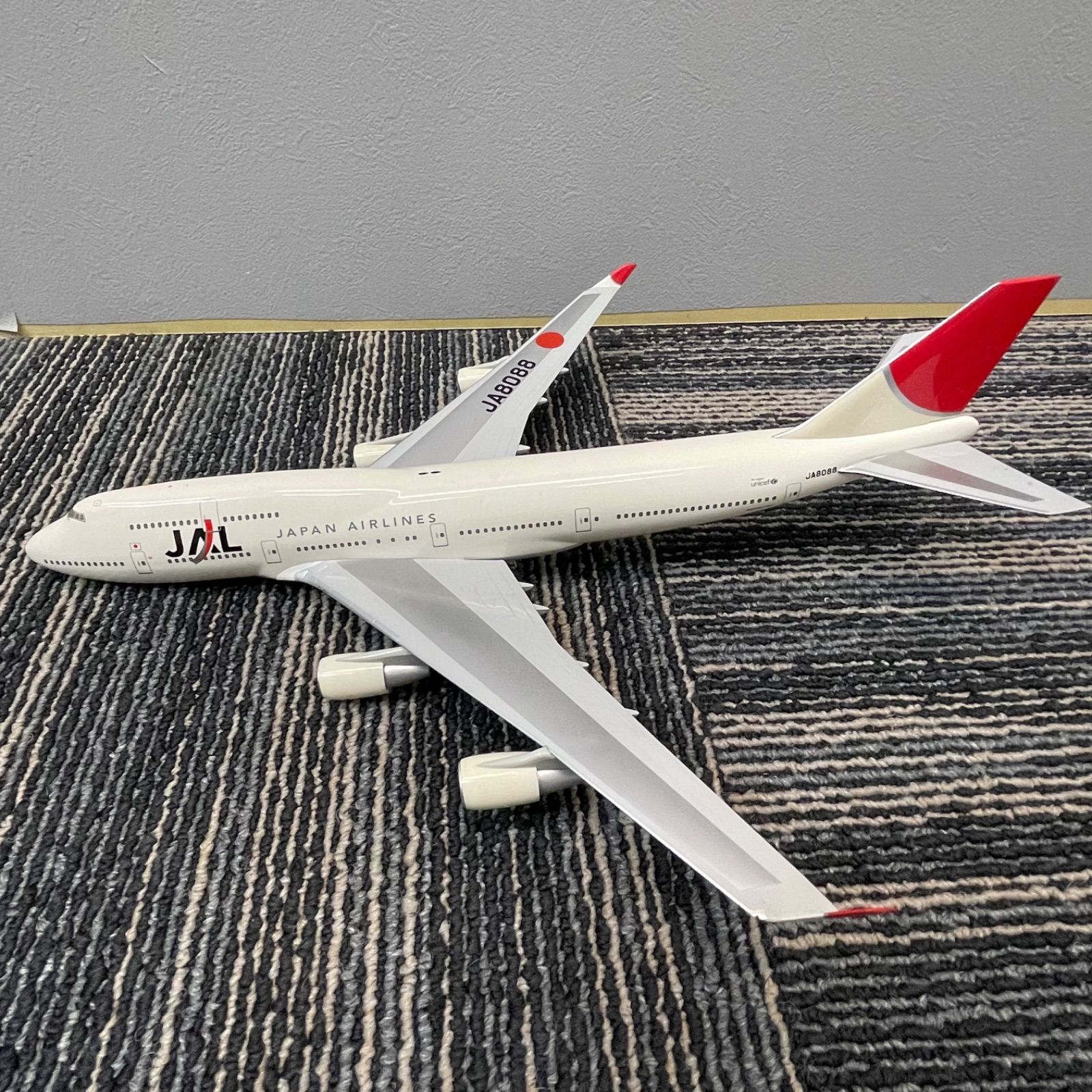 JAL BOEING 747-400 1/300 限定品 hogan ボーイング NPA】ジャンク JAL BOEING 747-400 ボーイング hogan 飛行機