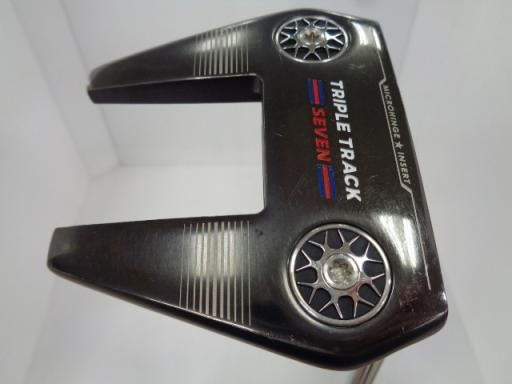 美品 ODYSSEYオデッセイ TRIPLE TRACK SEVEN 34インチ オデッセイ トリプル トラック セブン パター 日本仕様 ODYSSEY
