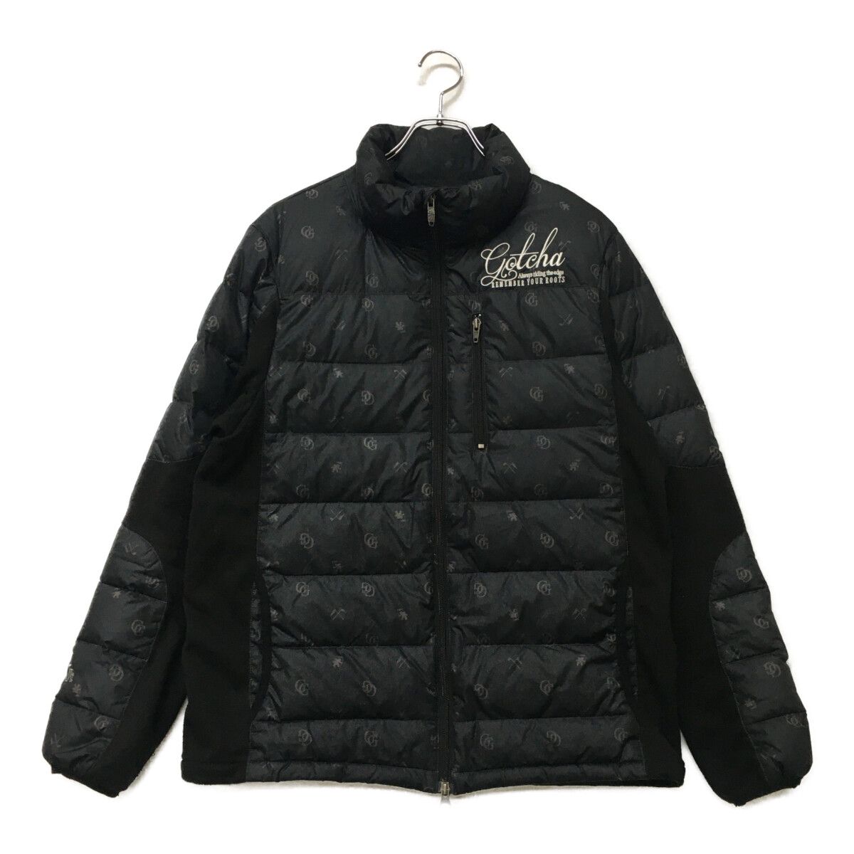 ガチャゴルフ　黒　L 新品未使用 中古 メンズ ガチャゴルフ GOTCHA GOLF ダウンジャケット L 黒 長袖