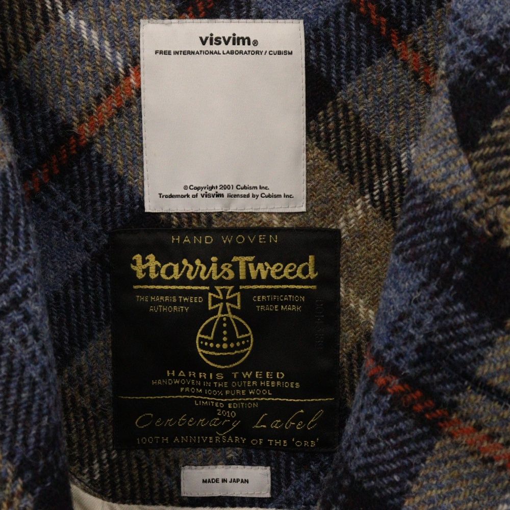 VISVIM (ヴィスヴィム) ×Harris Tweed GORE-TEX STORNOWAY JKT ハリス
