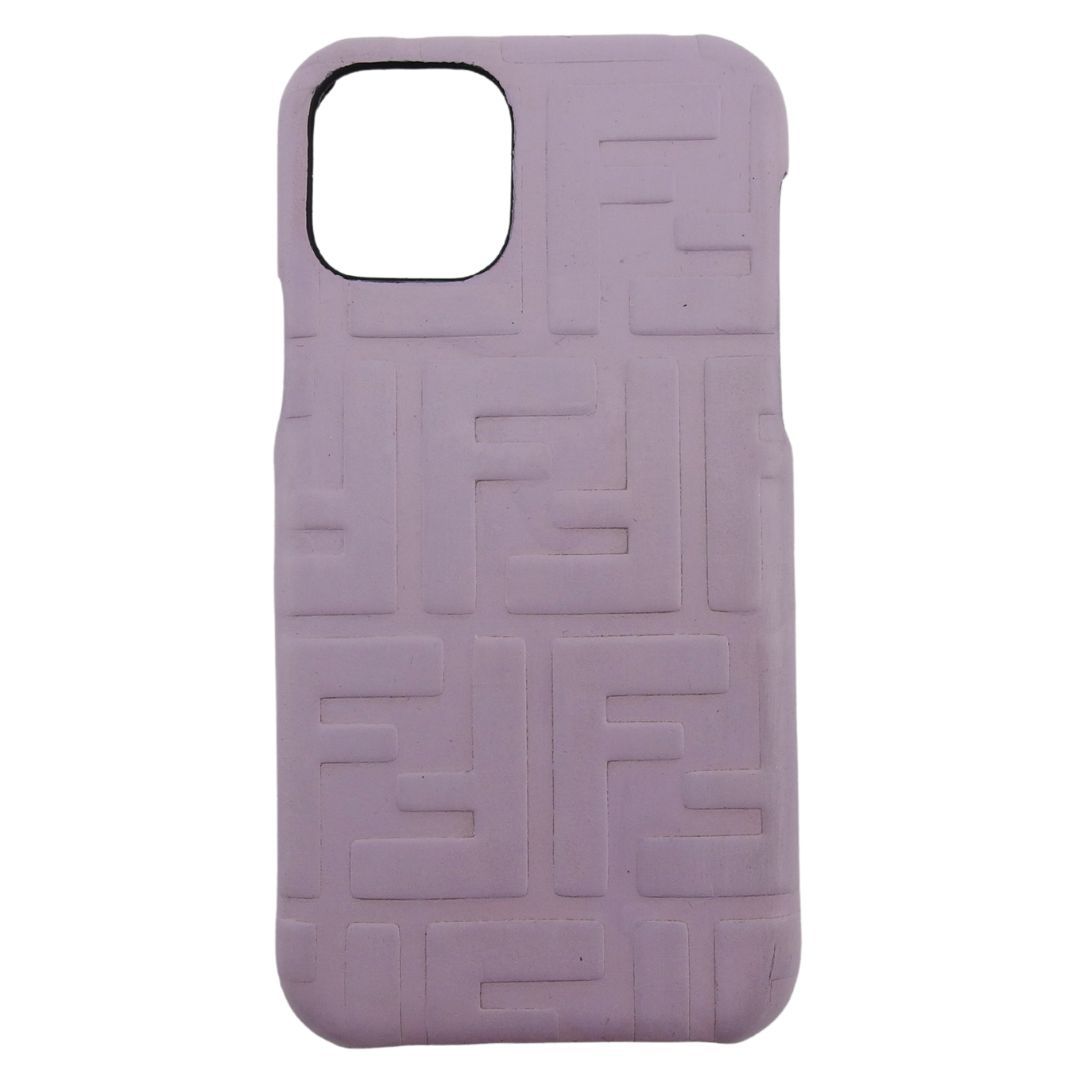 フェンディ FENDI iPhoneケース バイオレット レディース