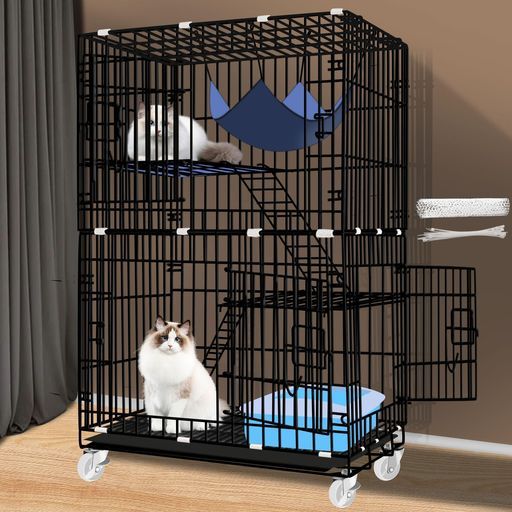 Athvcht猫ケージ猫用ケージ猫ハウス室内用猫のゲージ大きめ動物