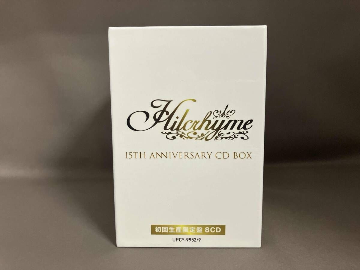 Hilcrhyme CD Hilcrhyme 15th Anniversary CD BOX(初回生産限定