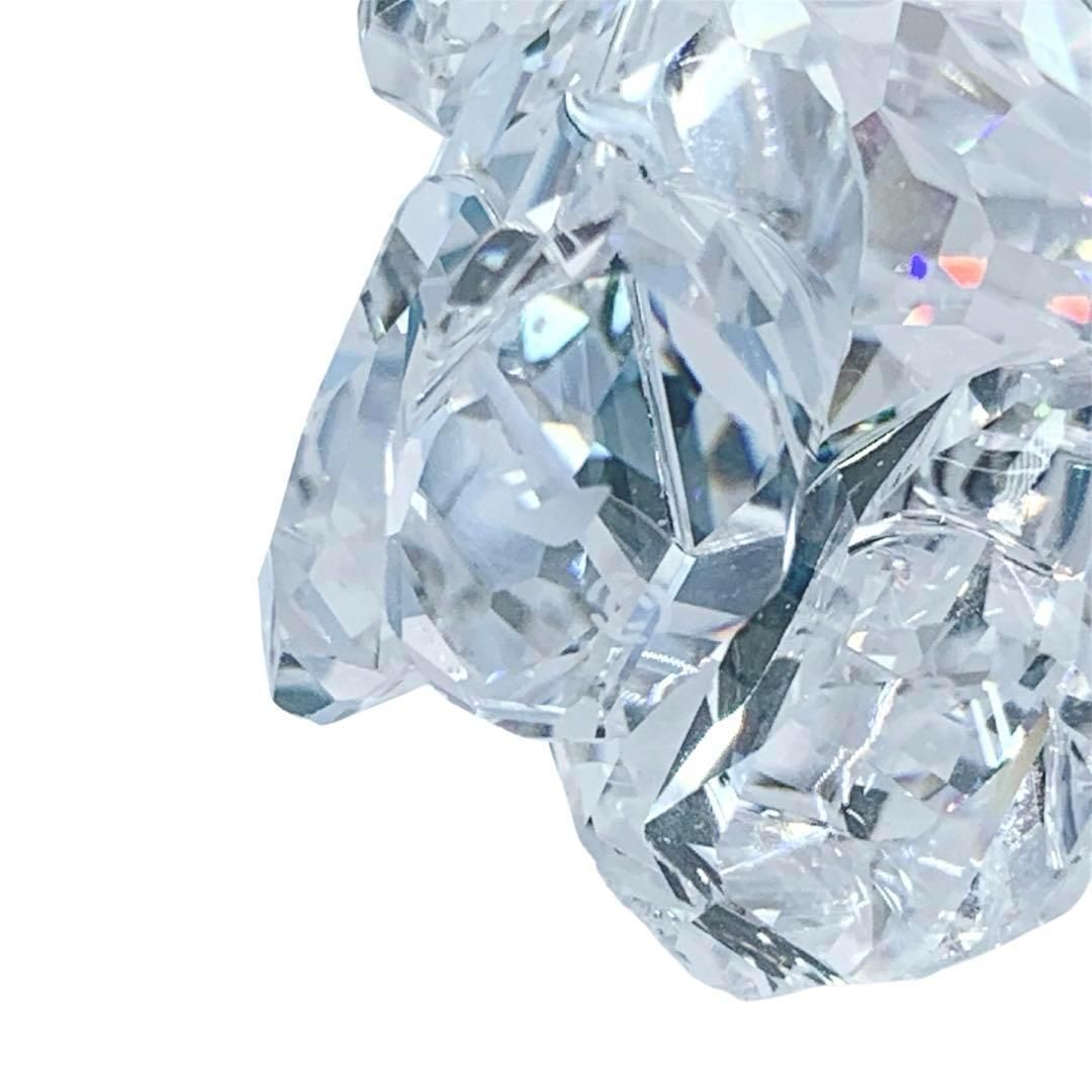 希少 スワロフスキー あなたと私 クリスタル ベア インテリア - メルカリ