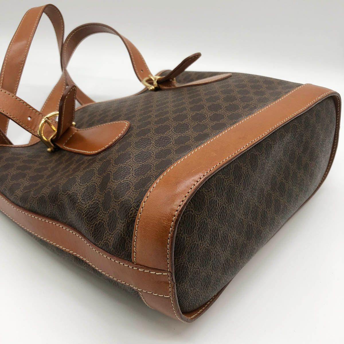 【美品】CELINE セリーヌ ショルダーバッグ DM99/2 CELINE セリーヌ DM99/2 マカダム柄 トートバッグ ハンドバッグ