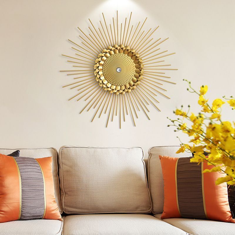 北欧風のラグジュアリー壁掛け装飾品 太陽型