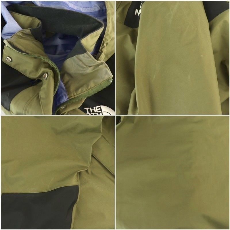【15%OFF☆送料無料】 ザノースフェイス THE NORTH FACE Mountain Raintex Jacket ジャケット マウンテンパーカー S カーキ AT OS 感動的な