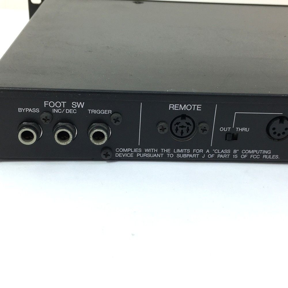 ヤマハ YAMAHA SPX900 マルチエフェクトプロセッサ 通電のみ確認