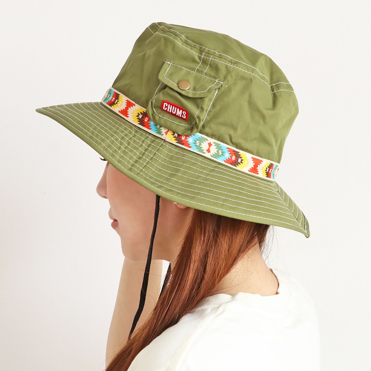 チャムス 定番 帽子 Chums フェスハット Fes Hat メンズ