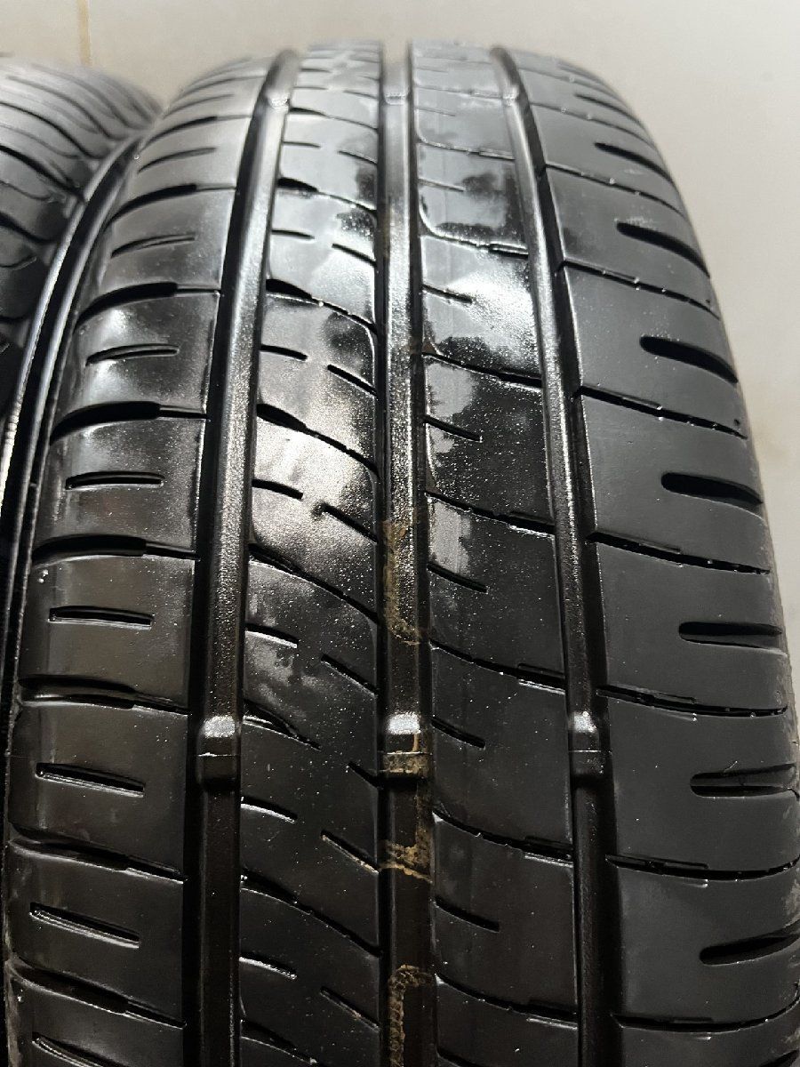 DUNLOP ENASAVE EC204 165/65R14 14インチ 夏タイヤ 4本 21年製 バリ溝