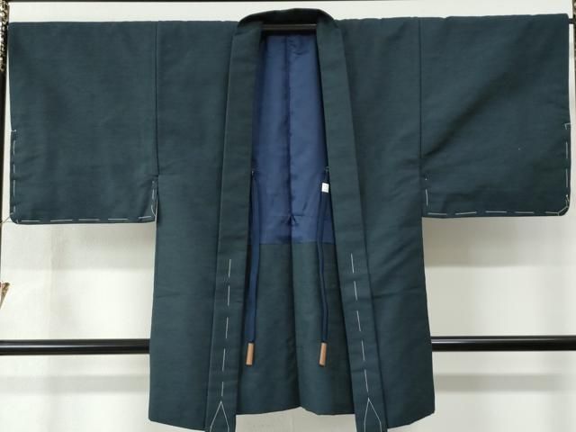 平和屋着物○男性 角帯 紬地 霞文 正絹 逸品 CAAZ6412dy 平和屋着物 