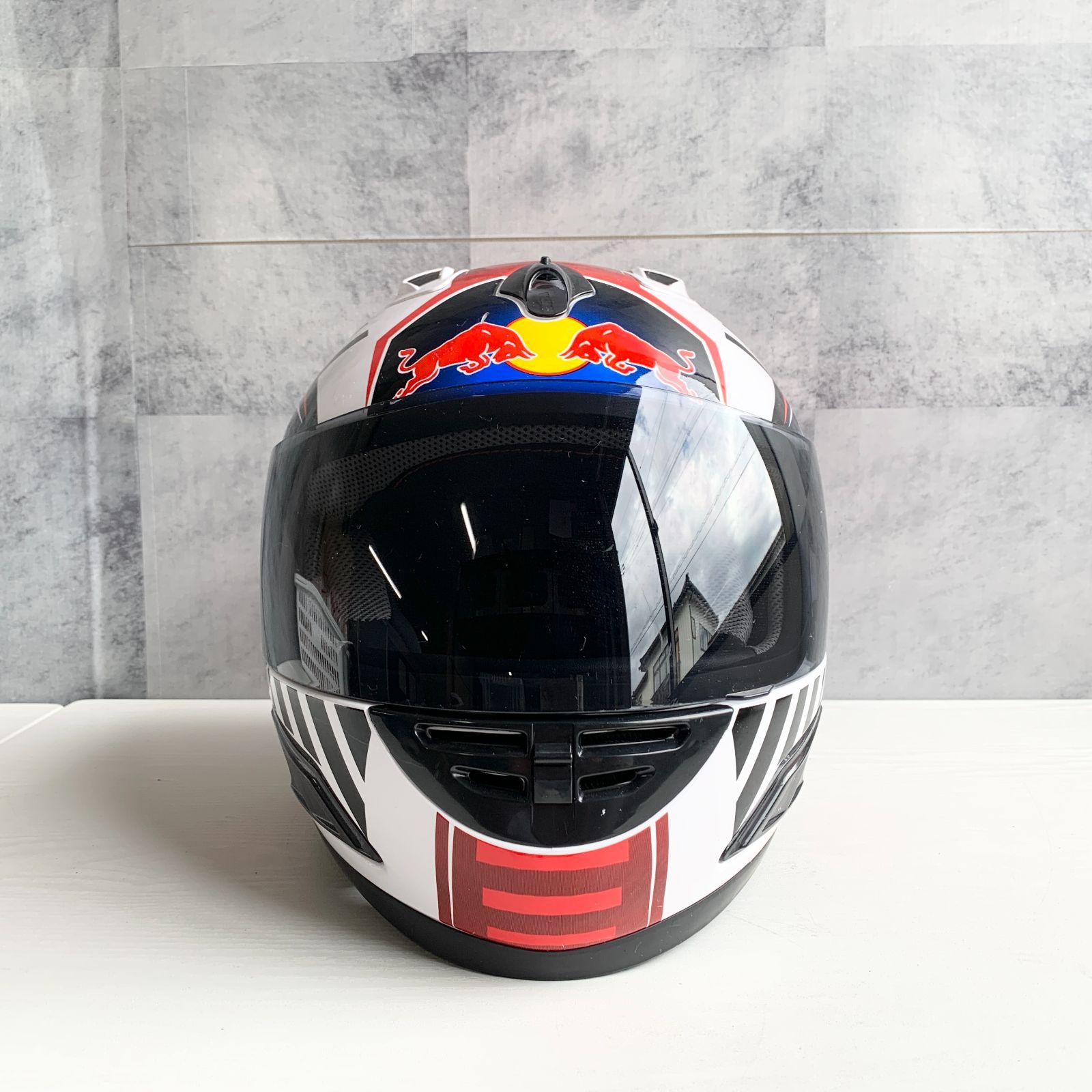 Red Bull レッドブル フルフェイスヘルメット Mサイズ スモークシールド バイク