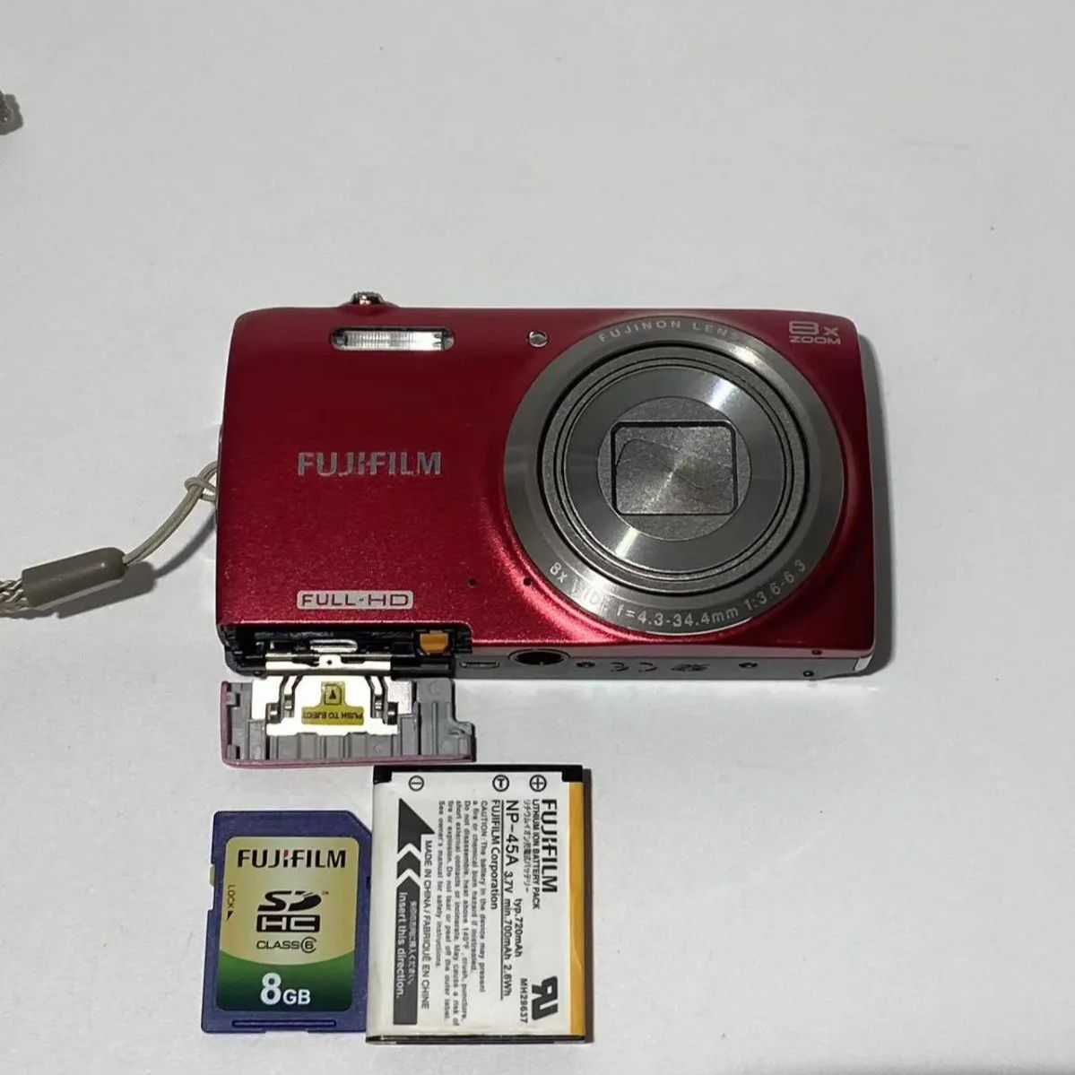 68 FUJIFILM FinePix JZ700 レッド【極美品】 - メルカリ