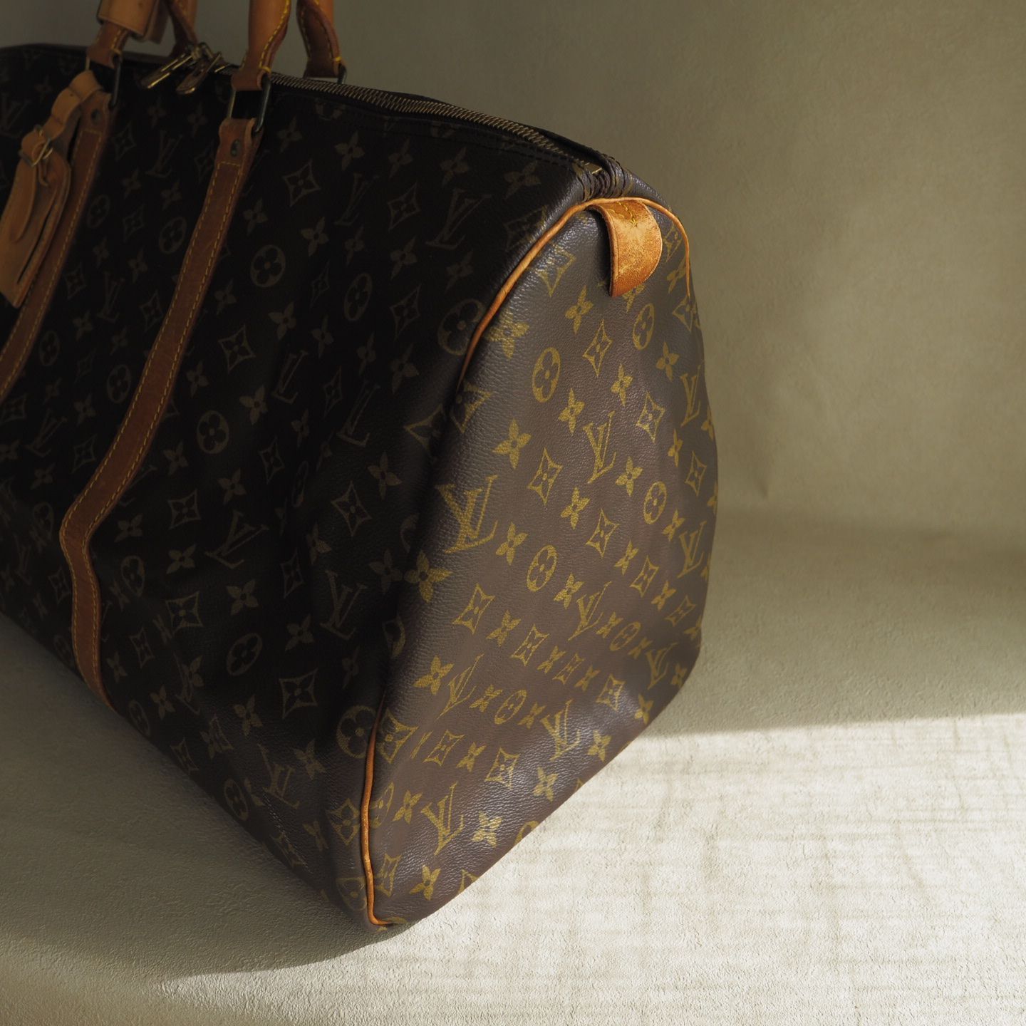 本物 ルイヴィトン モノグラム キーポル55 M41424 ボストンバッグ 旅行