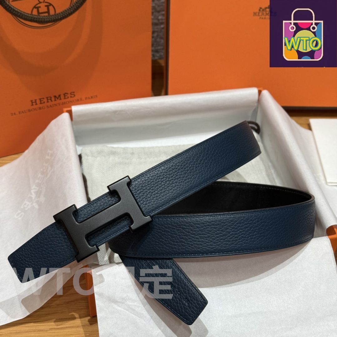 HERMESメンズベルト Brands Rapport /エルメス HERMES メンズベルト ブランド Hロゴ