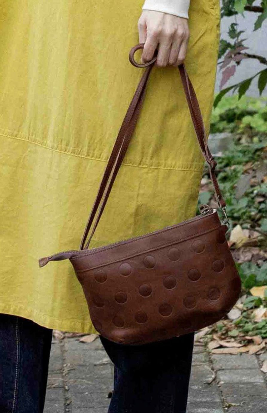 kanmiカンミ キャンディ ワンマイルバッグ レザーショルダー - メルカリ