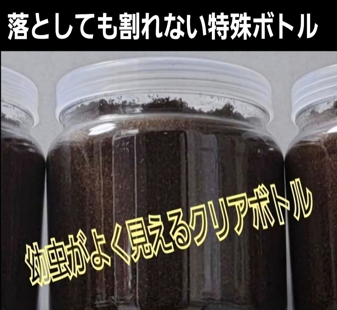 特大サイズ1500mlクリアボトル入り プレミアム3次発酵マット【2本