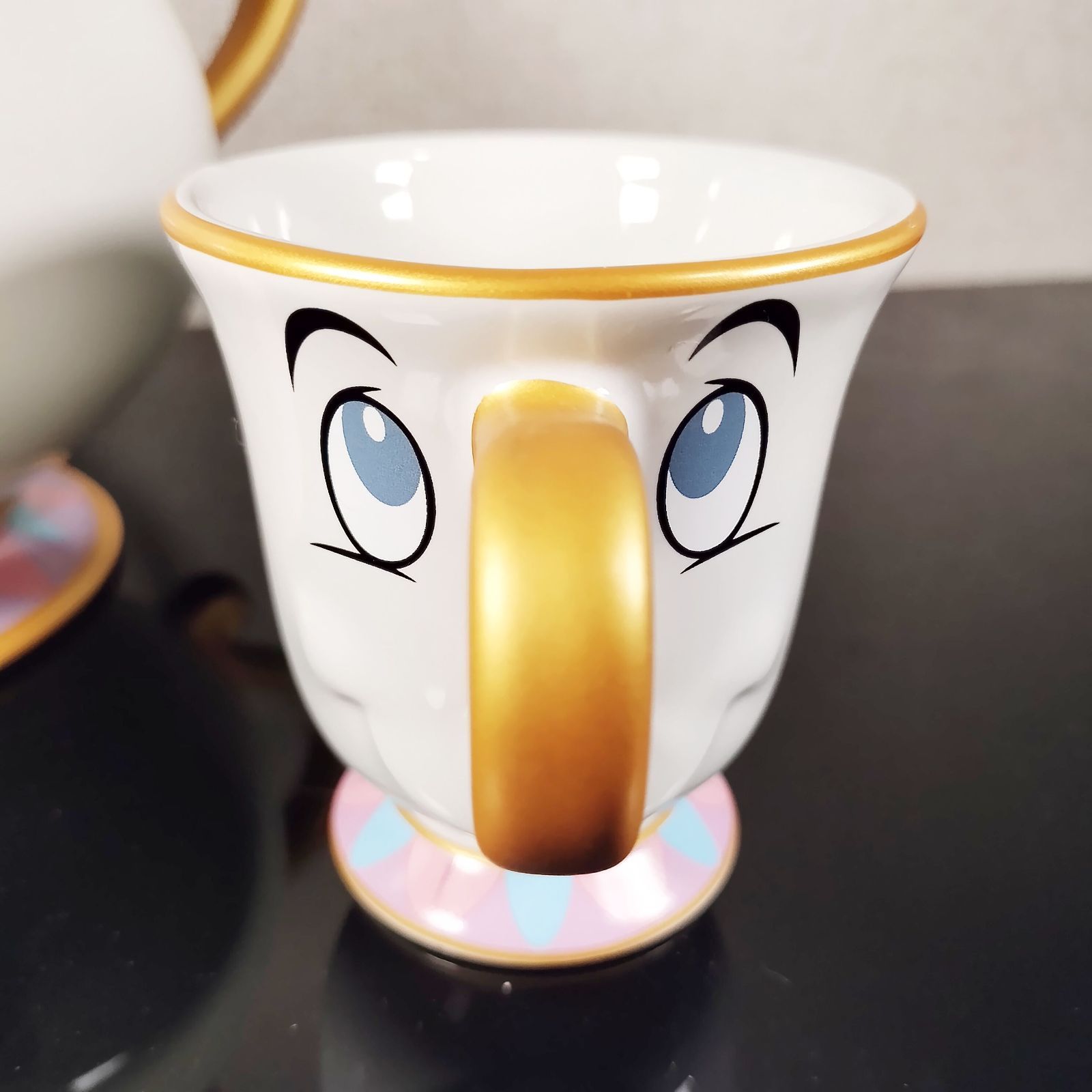 ポット夫人とチップ ディズニーリゾート 美女と野獣 かわいい 美品 