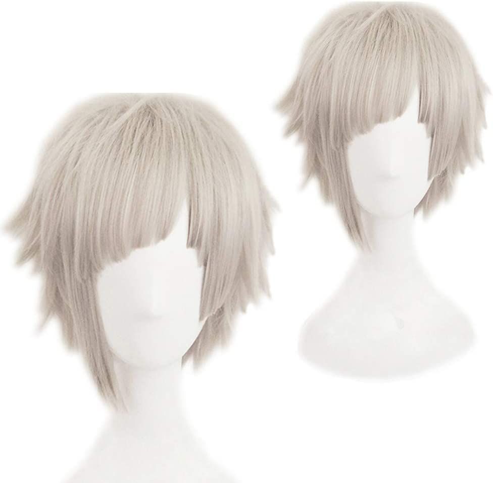 耐熱コスプレウィッグ 中島敦 クリスマス パーティー wig +おまけ2点
