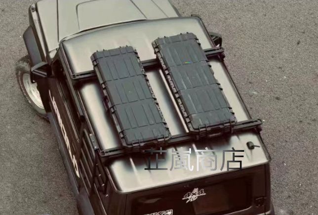 スズキ ジムニー JB74 3ドア アルミ製 ルーフレール クロスバー カスタムパーツ