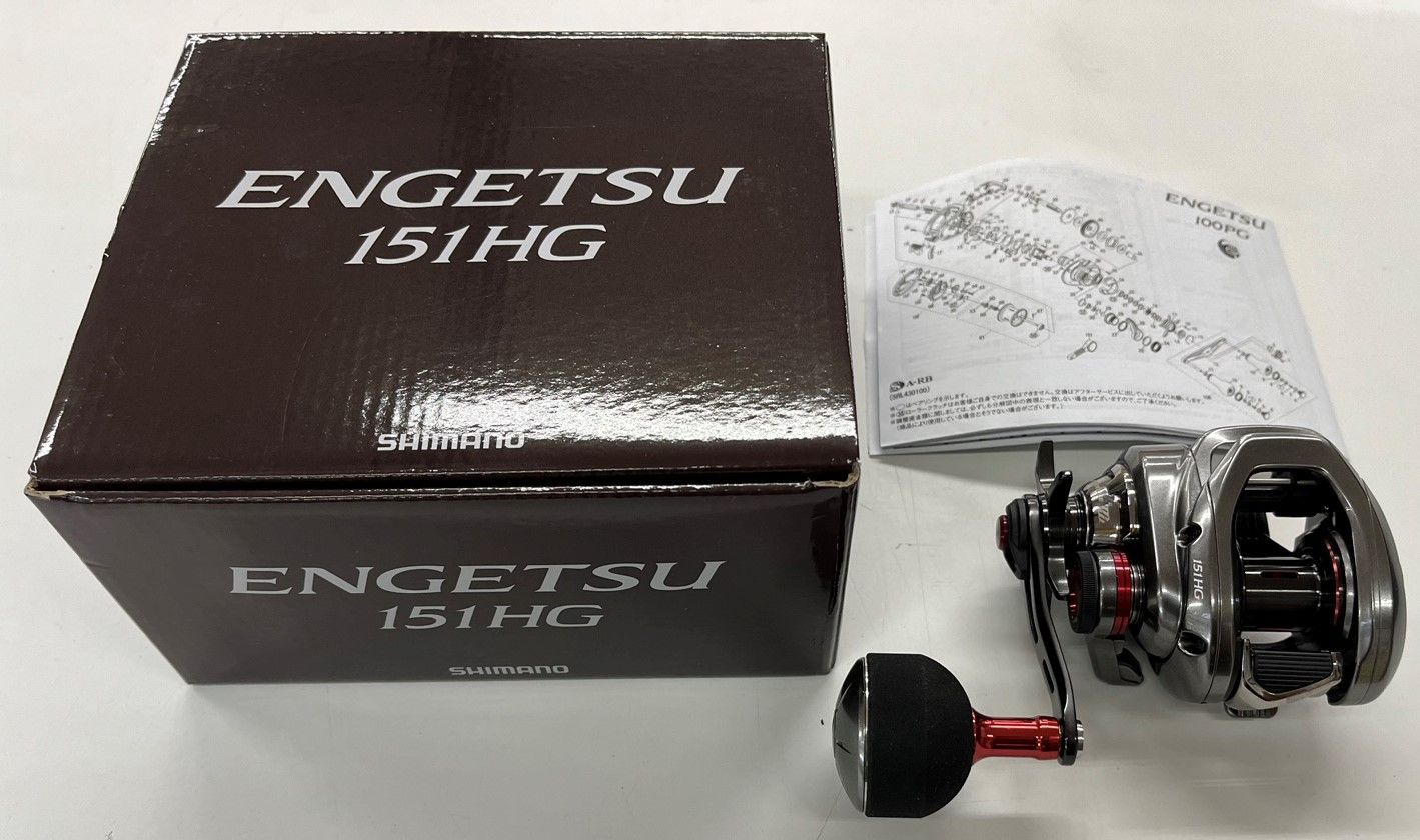 【新品未使用】シマノ ベイトリール 21 炎月 151HG (左巻) シマノ ベイトリール 21炎月 エンゲツ 151HG LEFT (左巻) シマノ 21