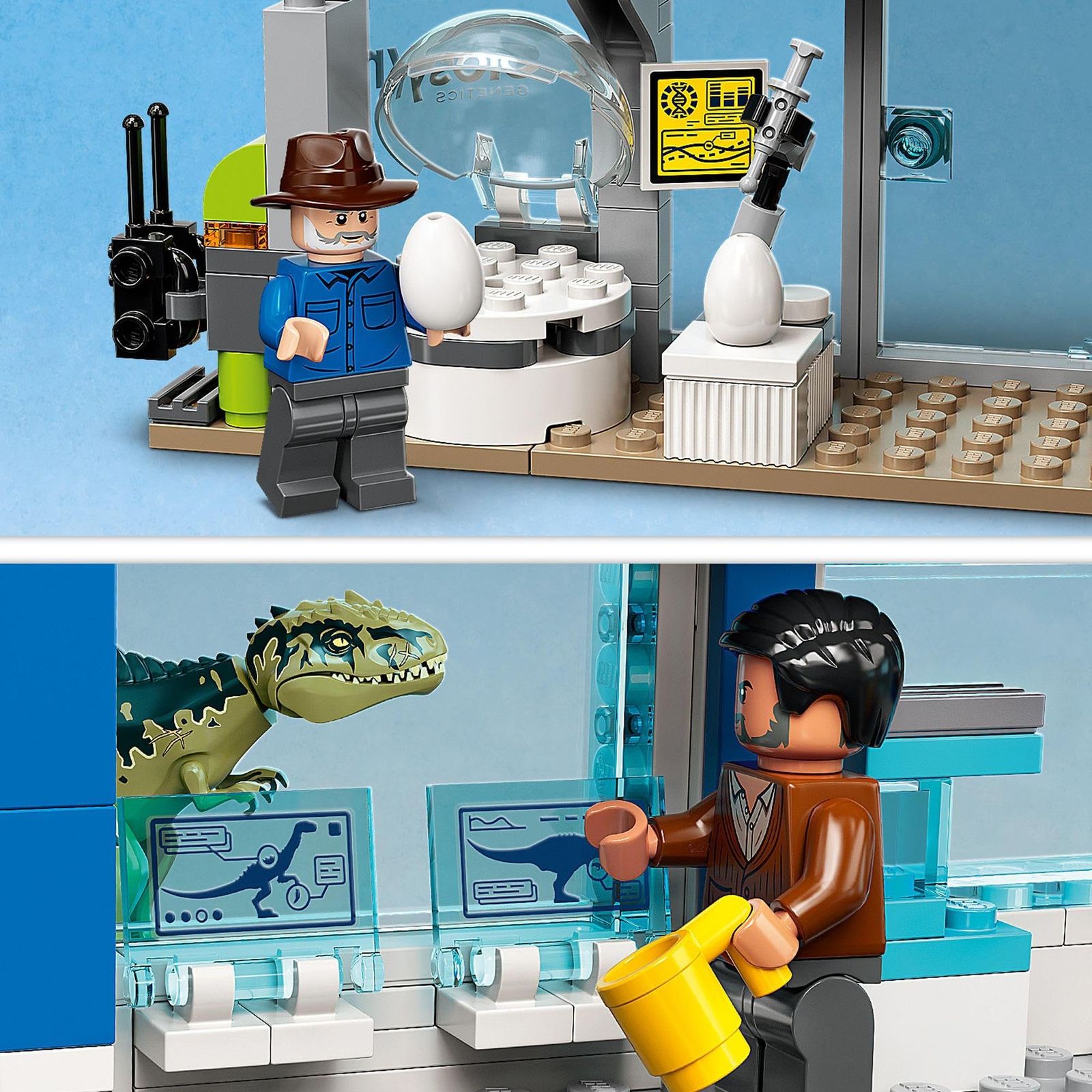 レゴ(LEGO) ジュラシック・ワールド ギガノトサウルスとテリジノ 