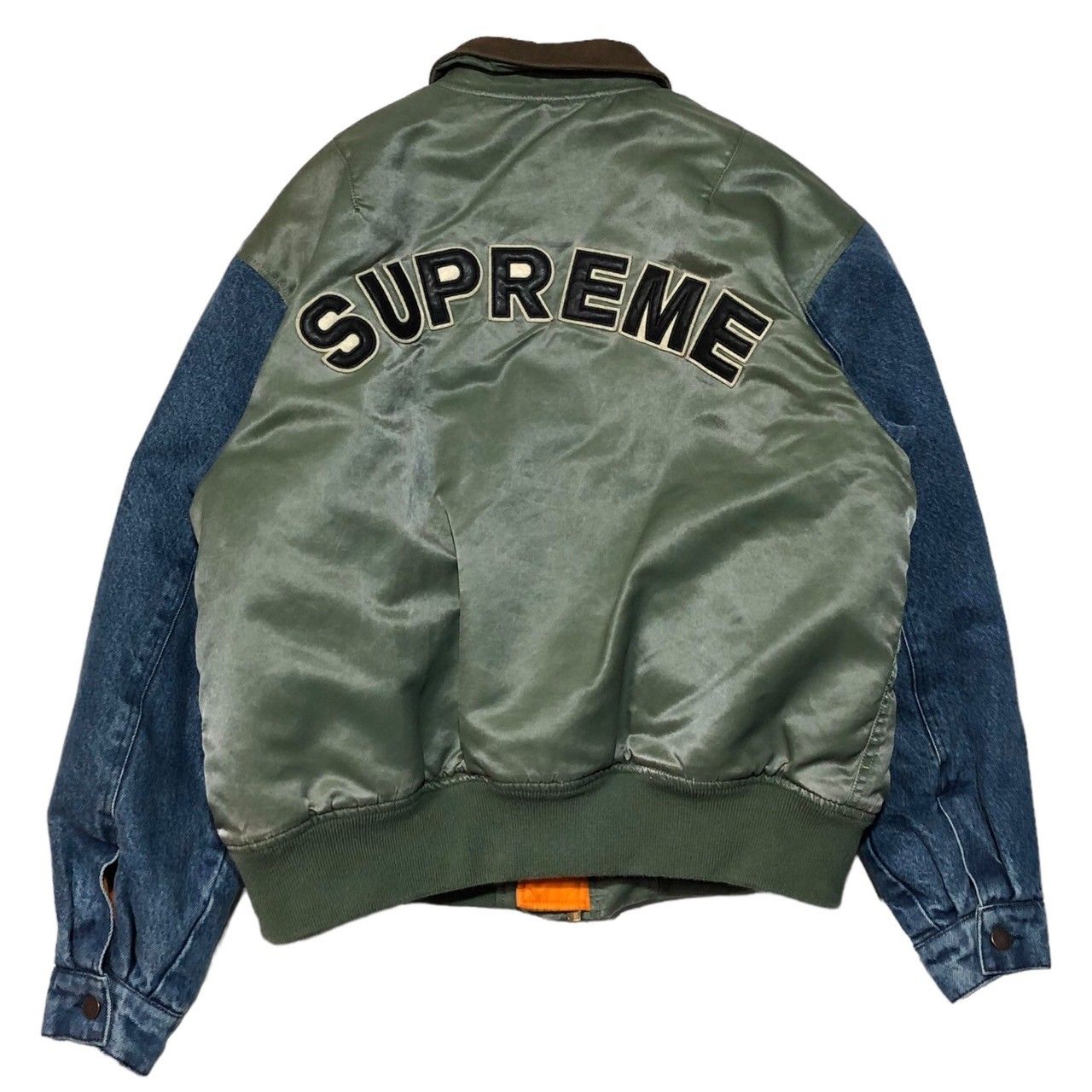 Supreme MA-1ジャケット オリーブグリーン Supreme MA-1 フライトジャケット オリーブグリーン Lサイズ