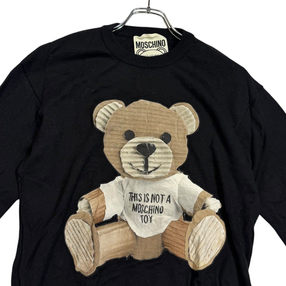 B033 MOSCHINO モスキーノ ニット セーター くま ベアー