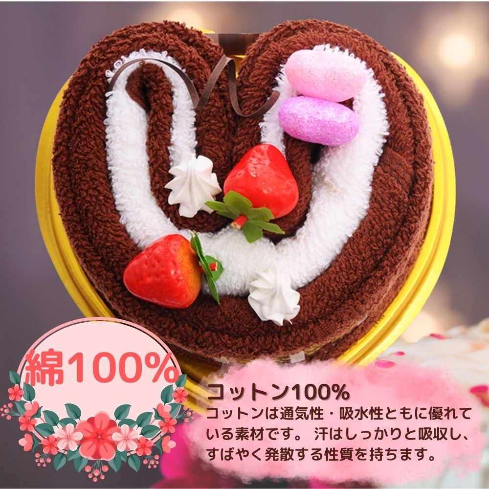 ケーキタオル　プレゼント　ギフト 楽天市場】タオルケーキ ケーキタオル【ル・パティシエ