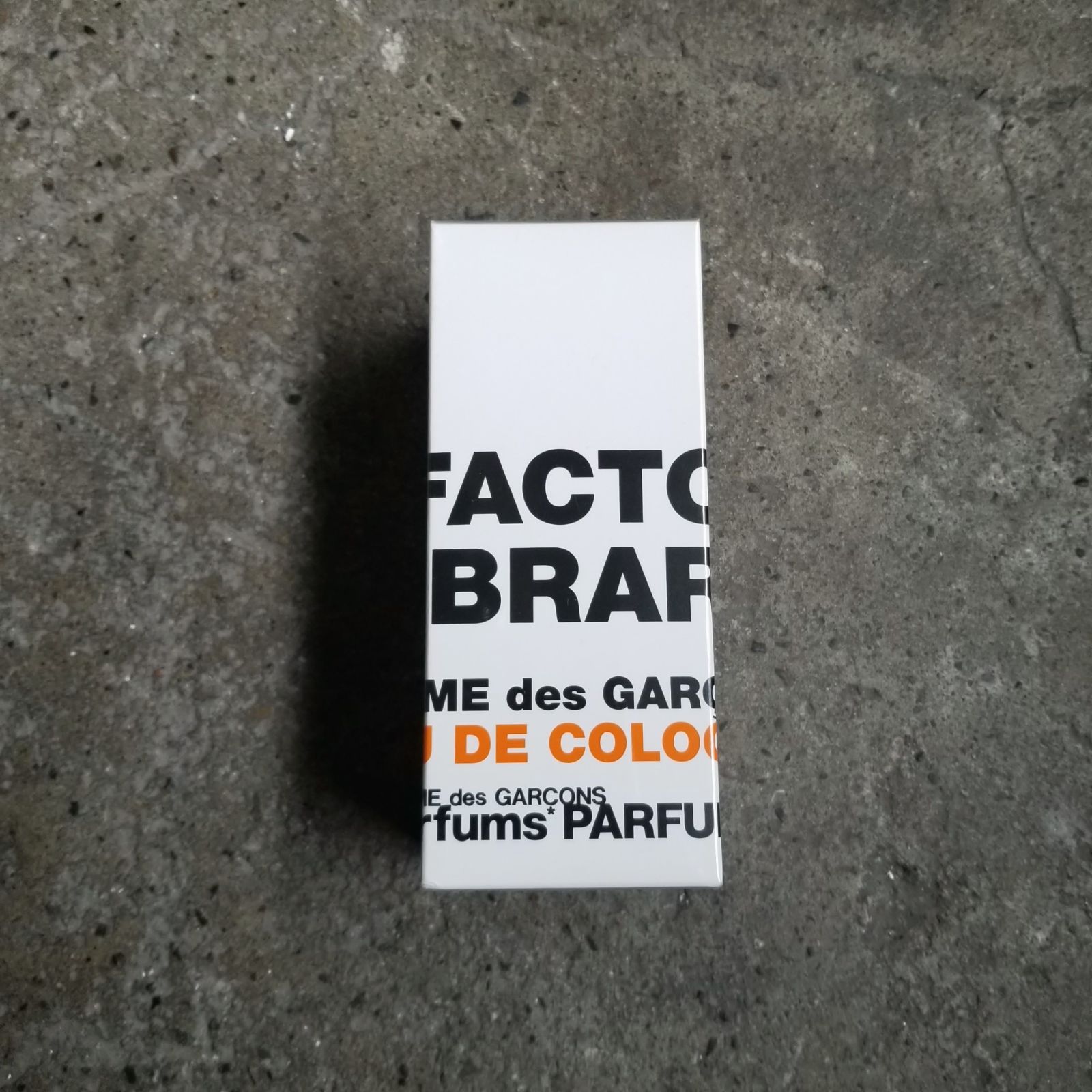 COMME des GARCONS PARFUMS OLFACTORY LIBRARY EAU DE COLOGNE 50ml 