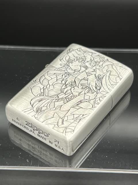フィリア 戦姫絶唱シンフォギア Zippo ver.3 翼-マリア シルバー H 5.5×W 3.8×D 1.2 cm