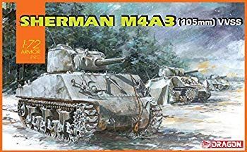 ドラゴン 1/72 第二次世界大戦 アメリカ軍 M4A3 105mm VVSS シャーマン プラモデル DR7569 z2zed1b Amazon.co.jp: 1/72 WW.II アメリカ軍 M4A3(76)W VVSS