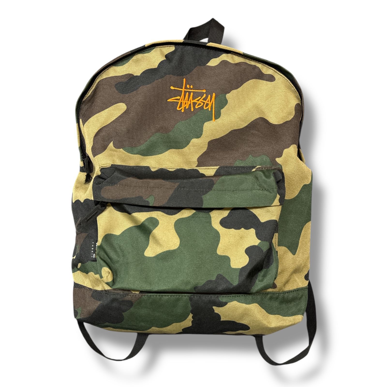 stussy 迷彩 バックパック コーデュラ STUSSY 迷彩リュック バックパック カバン 鞄 カモフラ柄 刺繍