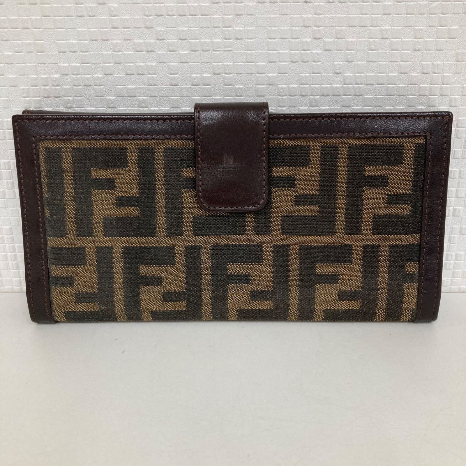 楽天市場】【財布】FENDI フェンディ ズッキーノ 2つ折長財布 二